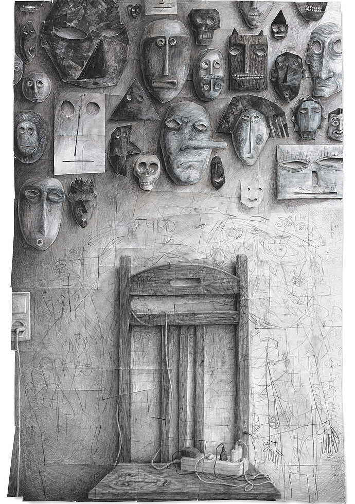Stefan Zsaitsits Drawing Zeichnung 