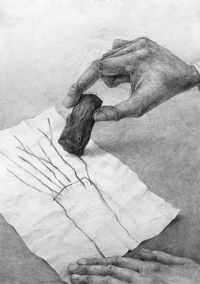 Stefan Zsaitsits Drawing Zeichnung 
