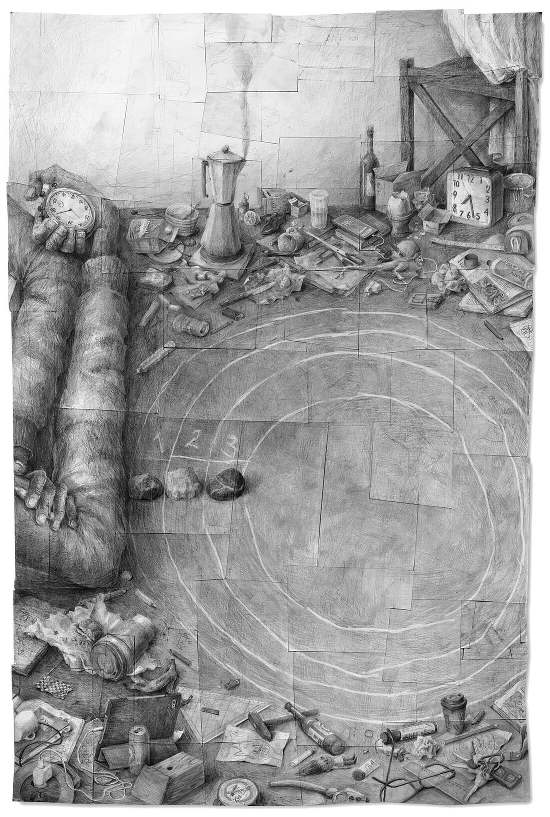 Stefan Zsaitsits Drawing Zeichnung 