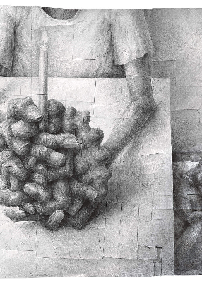 Stefan Zsaitsits Drawing Zeichnung 